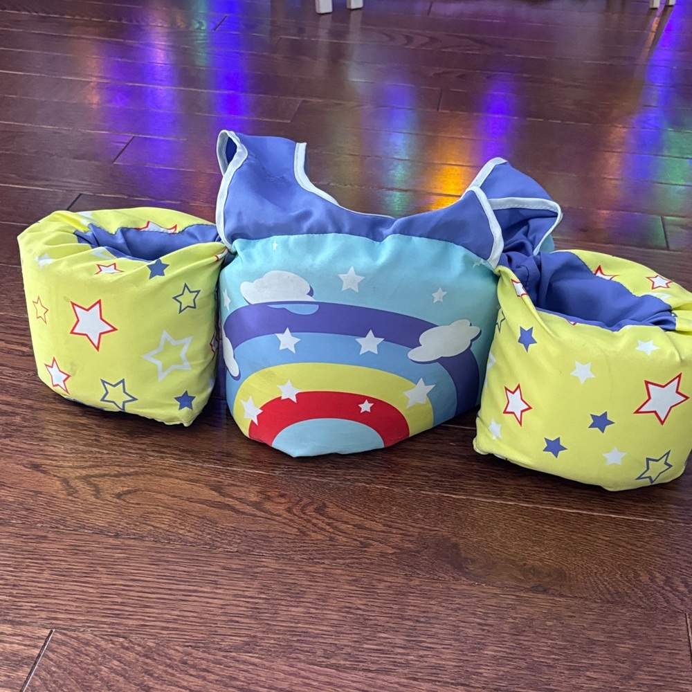 Colorful Star and Rainbow Kids floatation
